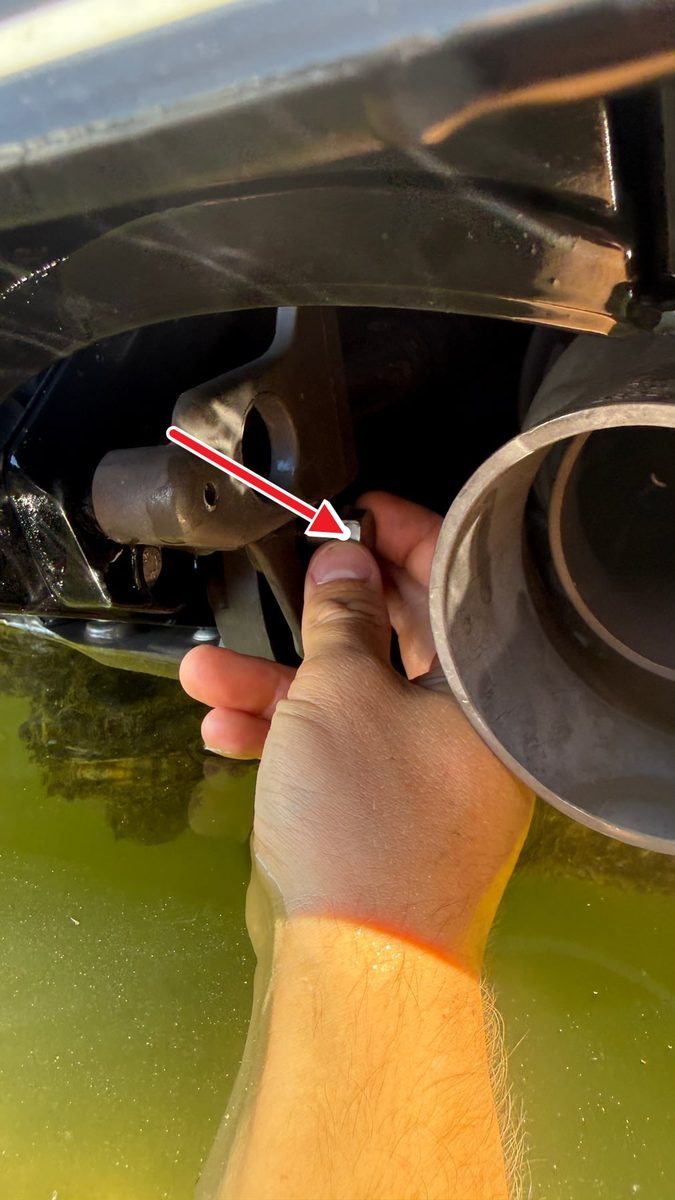 Rot Markierte Seitliche 13-Mm-Befestigung Der Steering Nozzle