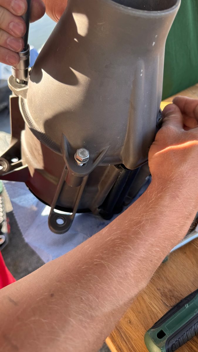 Venturi Vom Pumpengehäuse Abziehen
