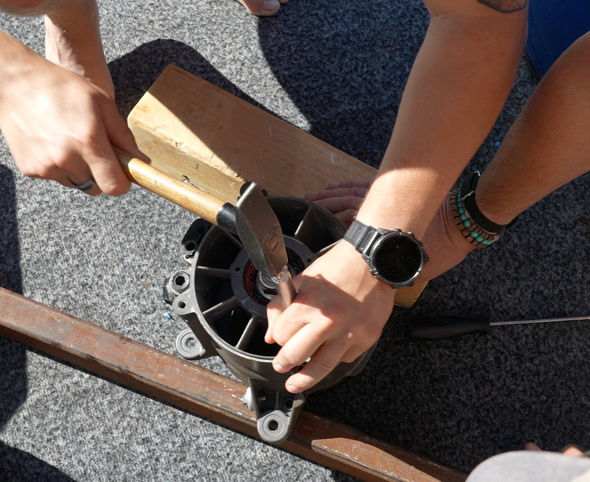 Wear Ring Gleichmäßig Aus Dem Pumpengehäuse Treiben
