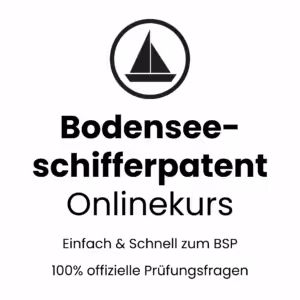 Bodenseeschifferpatent Online-Kurs (BSP) All-In-One Kategorie A+D+H