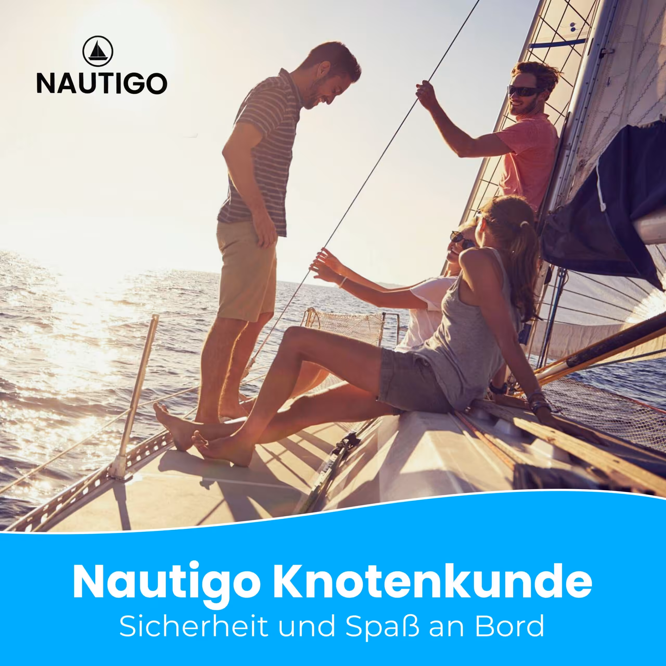 Knoten Übungsset - Nautigo Knoten Übungsset – Bild 6