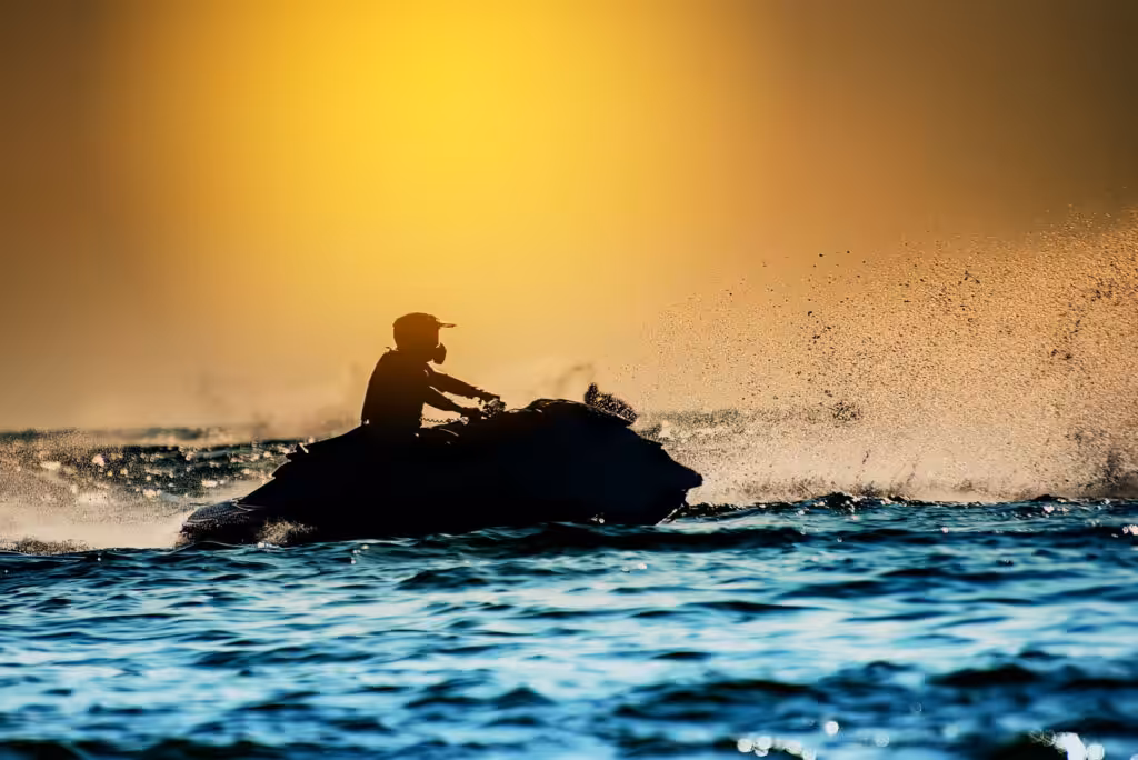 Jet Ski Instructor Coaching Student
