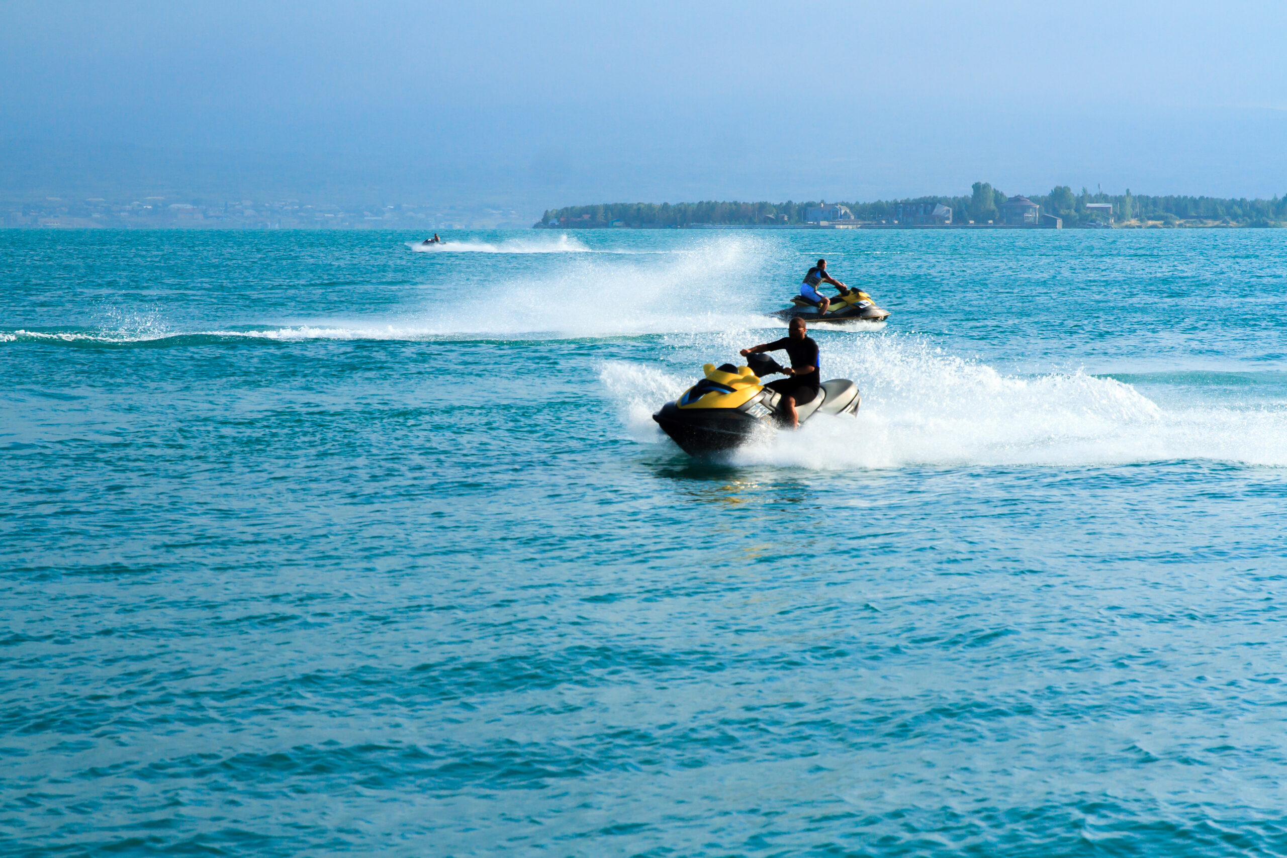 Jetski Auf Dem Wasser