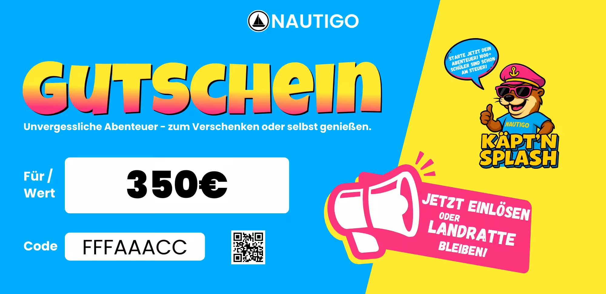 350 € Wertgutschein