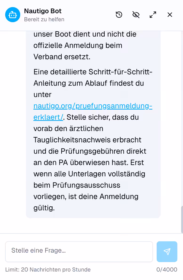 Nautigo Ai Lernassistent Chatbot