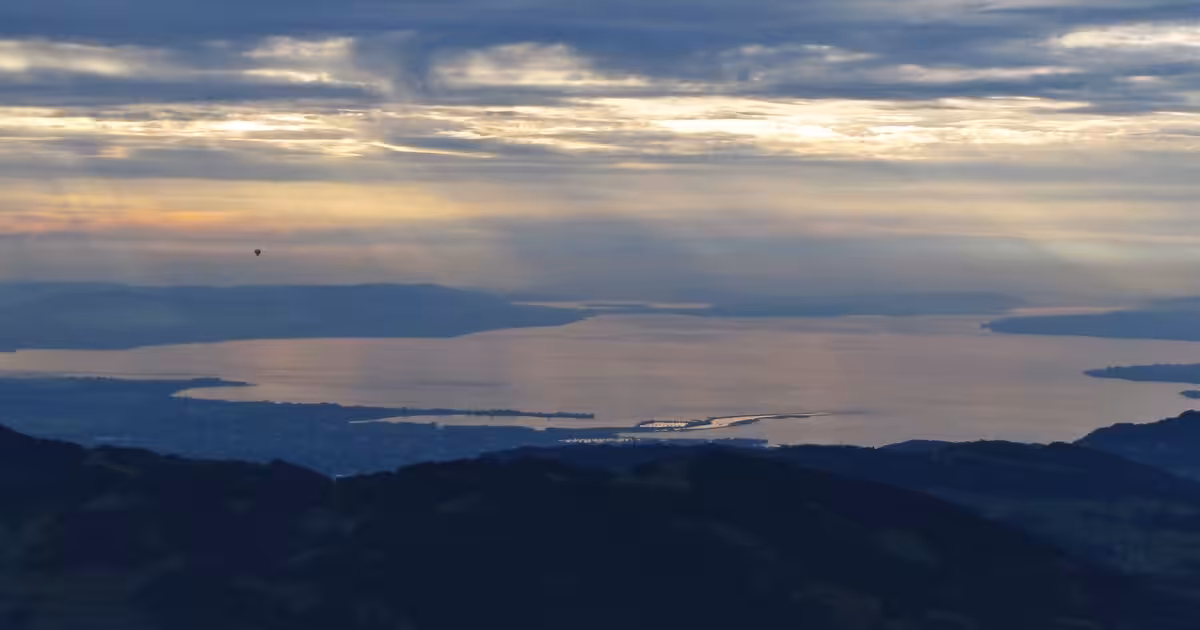 Bodensee Panorama Winterstaude