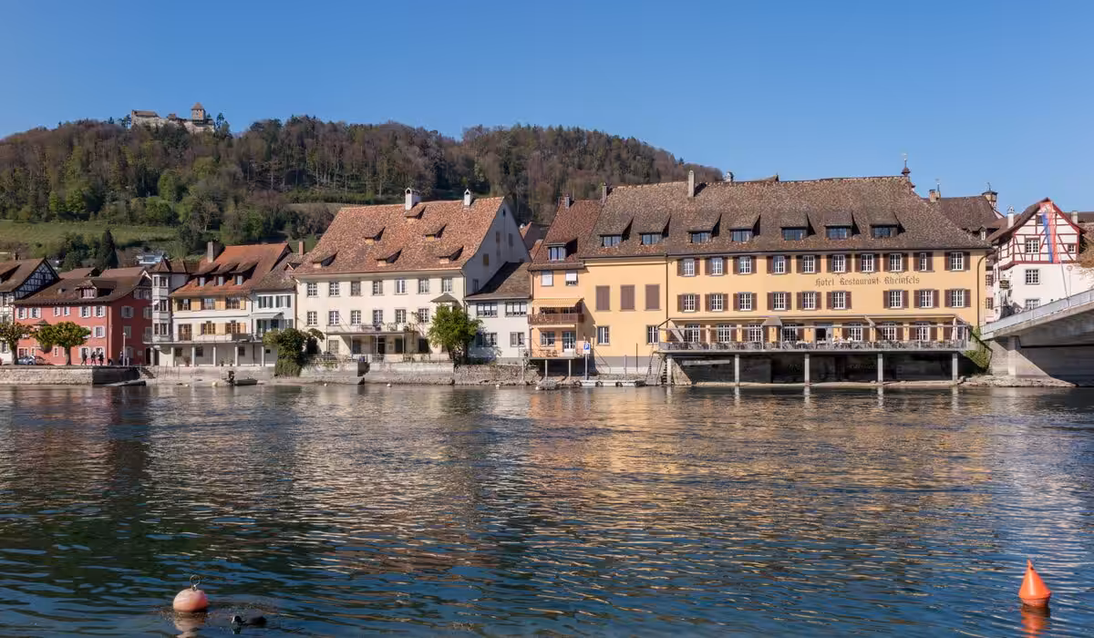 Stein Am Rhein Mit Burg Hohenklingen